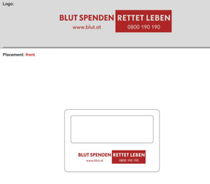 Lupenkarte 85x55x0,45mm>